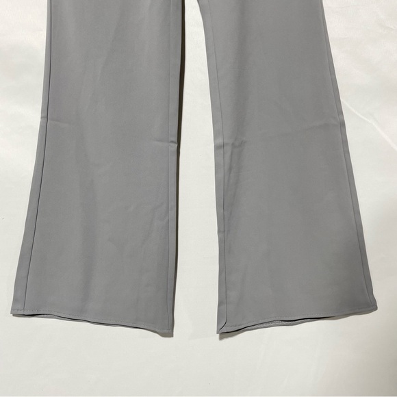 New Area Stars Flare Leg Elastic Waist Trousers Victoria Pant Grey Size Small - Picture 7 of 16